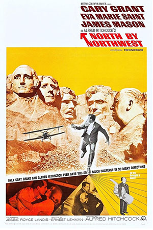 North By Northwest movie poster