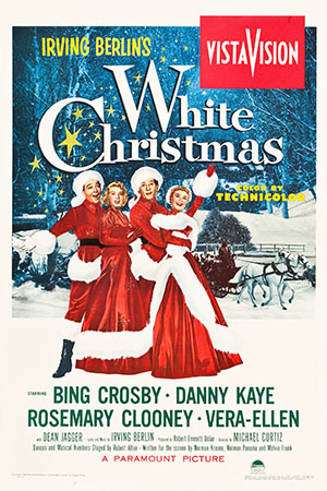 White Christmas movie poster