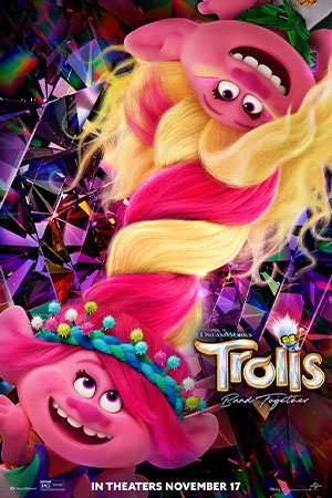 Trolls Band Together movie poster